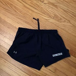 Women’s Under Armour Geneseo Navy Shorts Small